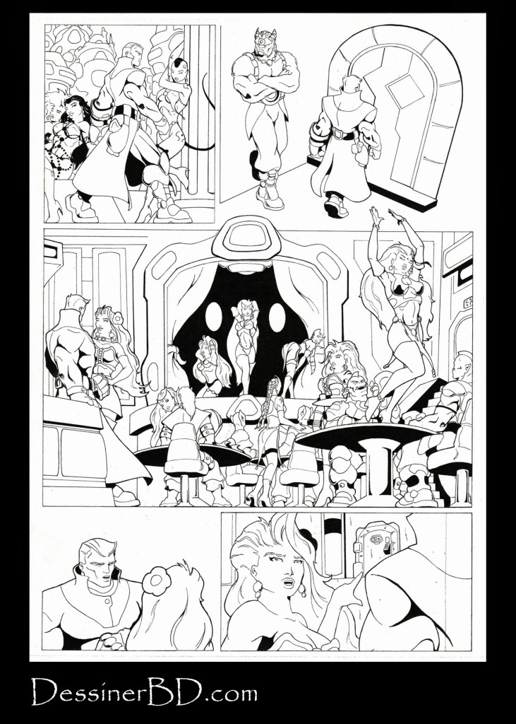 bande dessinée science-fiction page 2