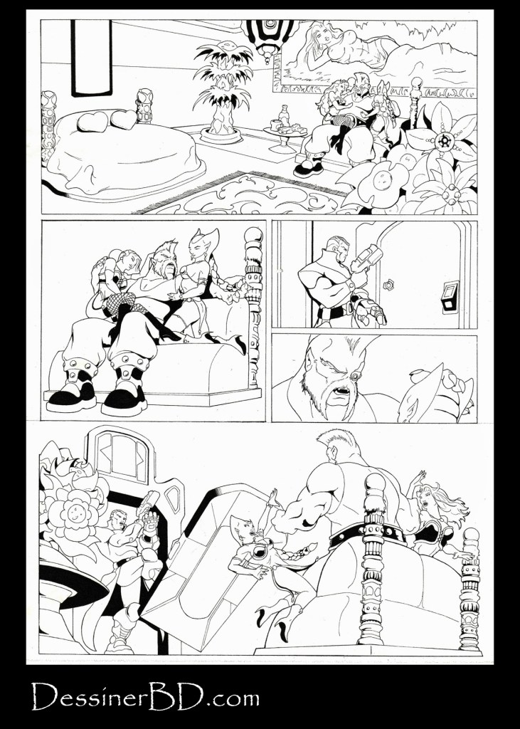 bande dessinée science-fiction page 3