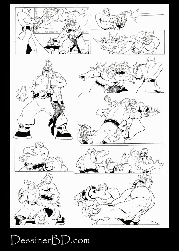 bande dessinée science-fiction page 4