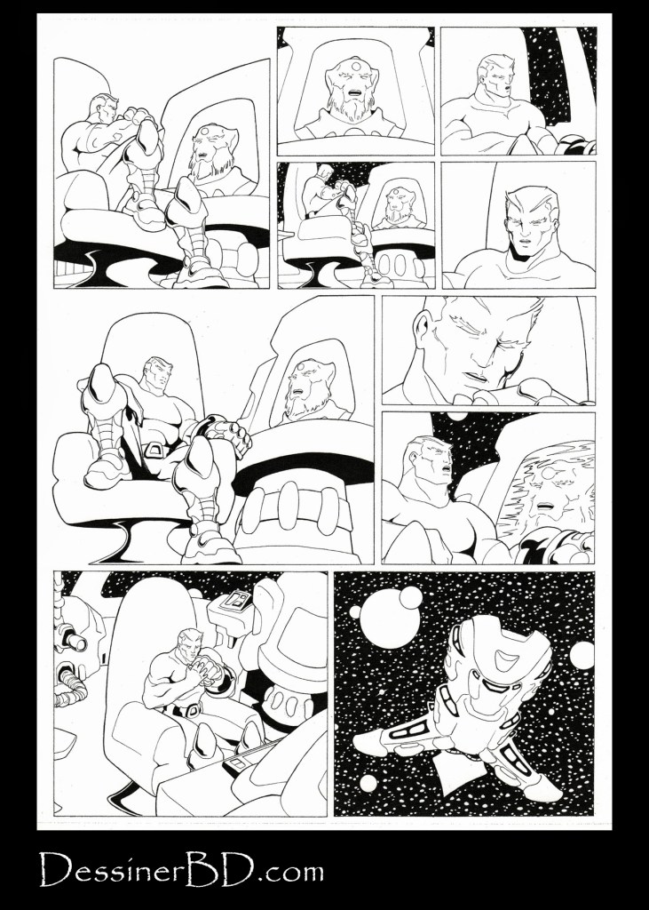 bande dessinée science-fiction page 7