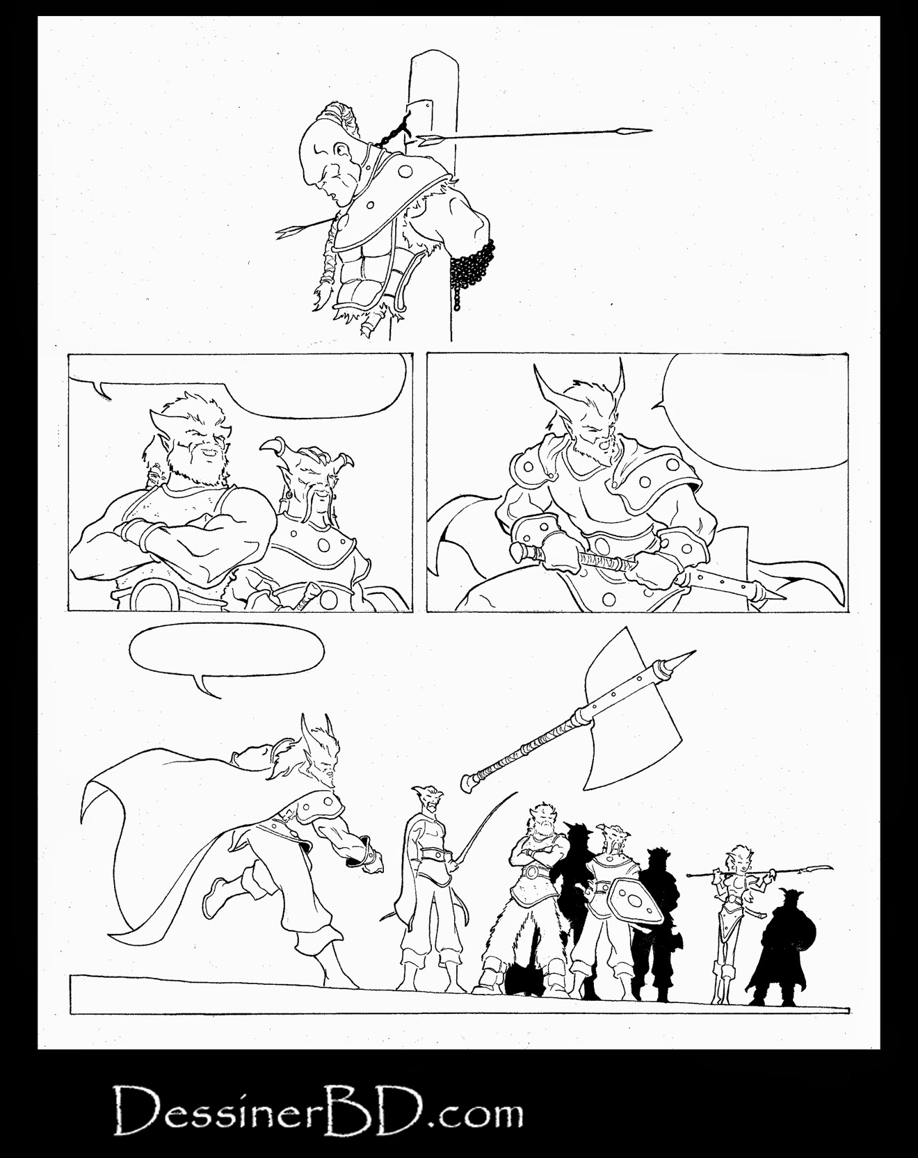 bande dessinee fantasy page 4