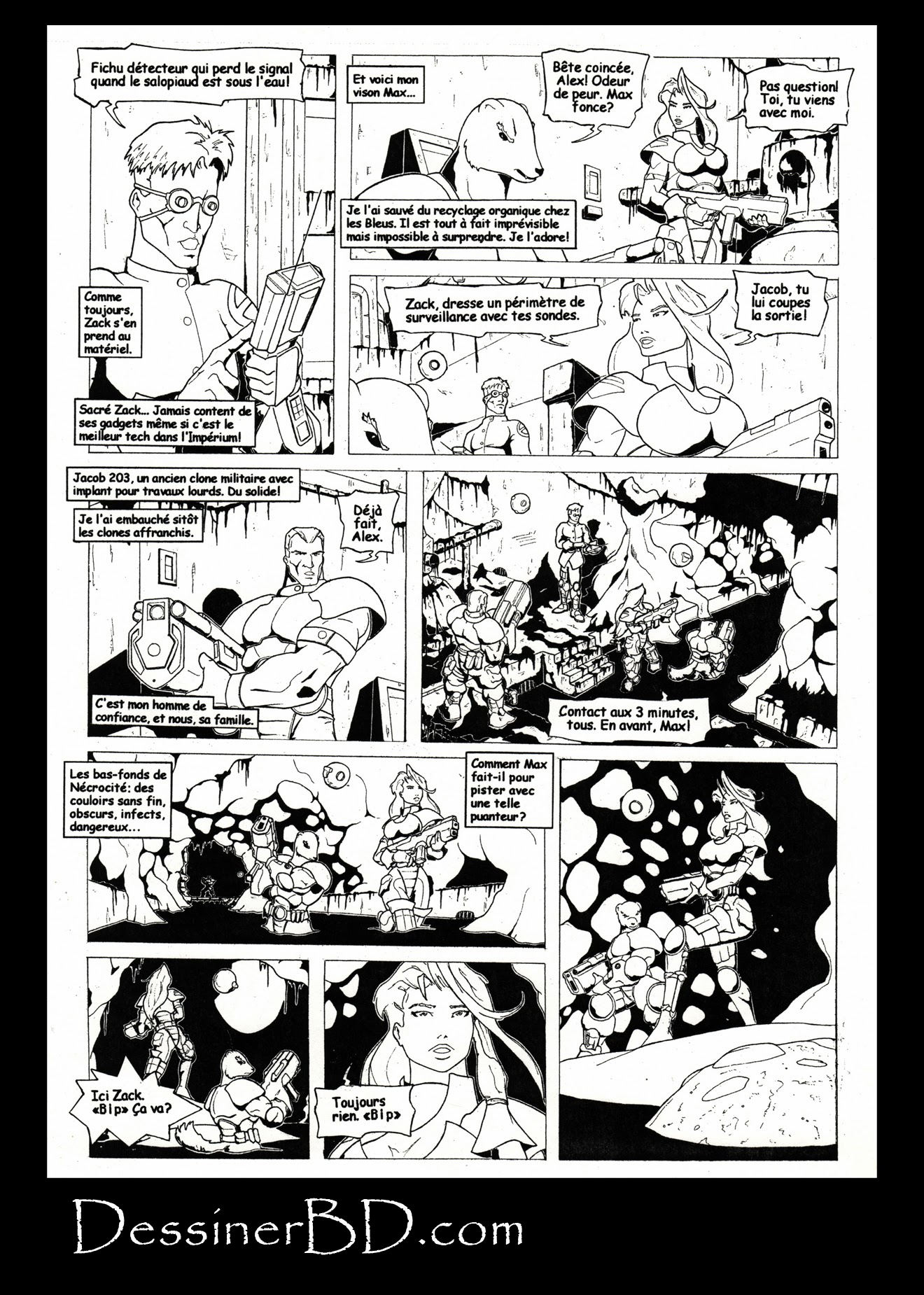bande dessinée nécrocité page 2