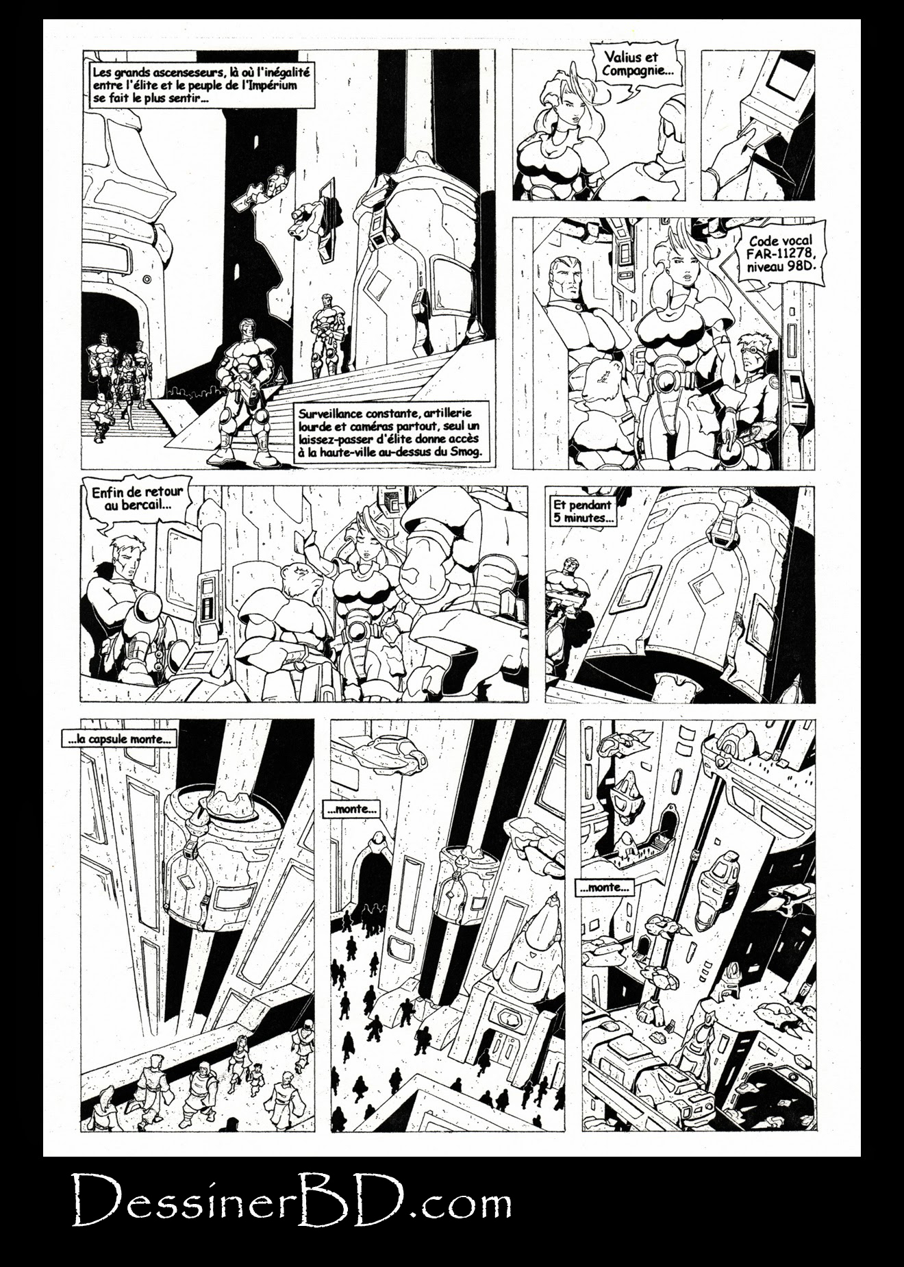 bande dessinée nécrocité page 6