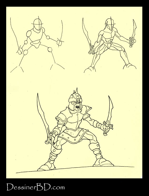 apprendre à dessiner un champion gobelin