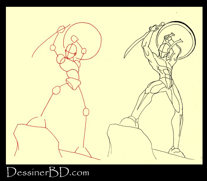 comment dessiner mouvement et anatomie