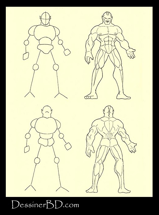 tutoriel de dessin fantasy anatomie orque