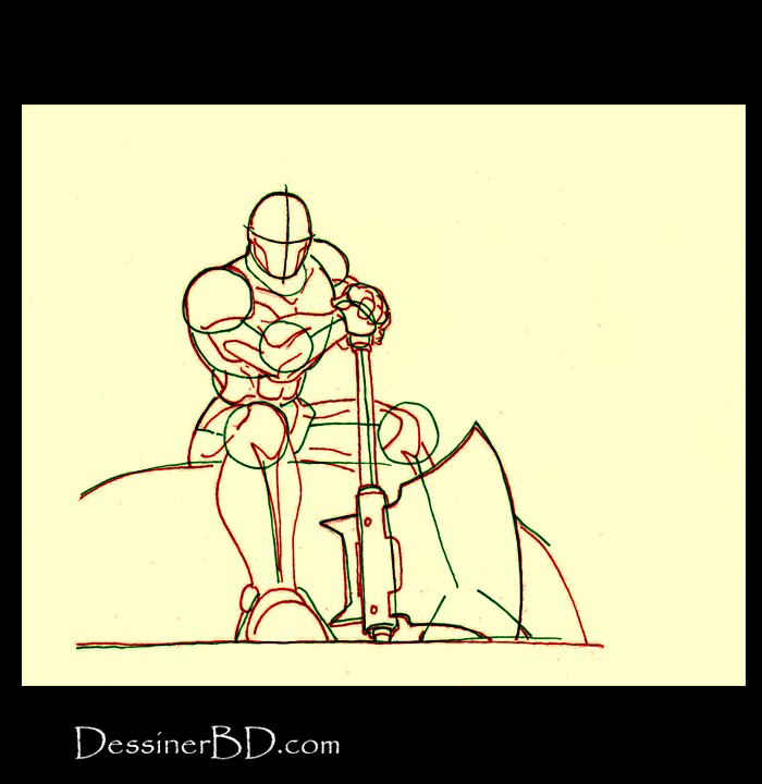 dessiner anatomie muscles barbare