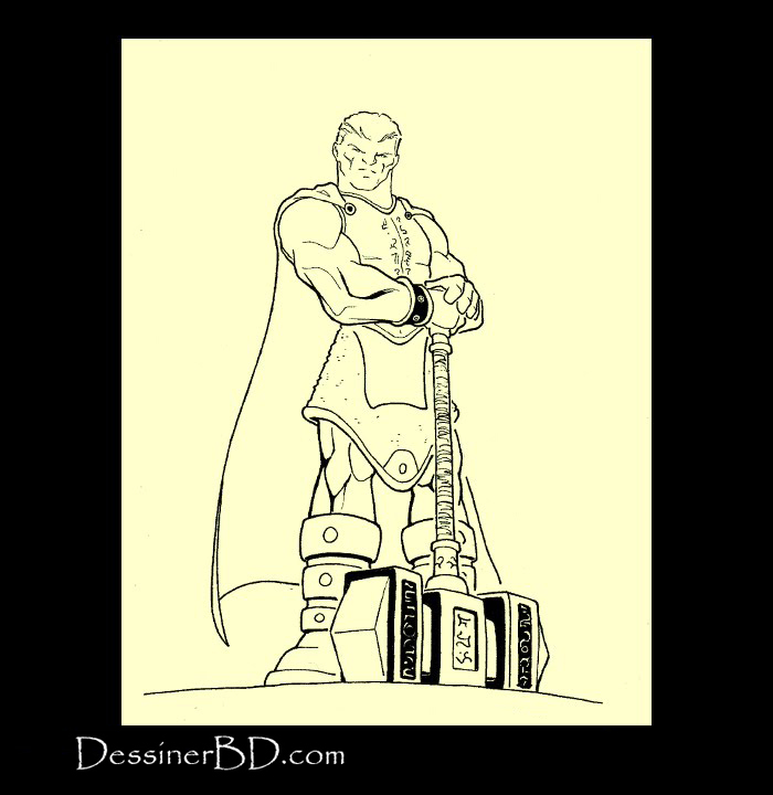 chevalier paladin dessin final