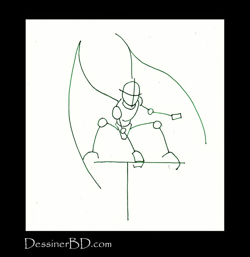 comment dessiner formes diablotin