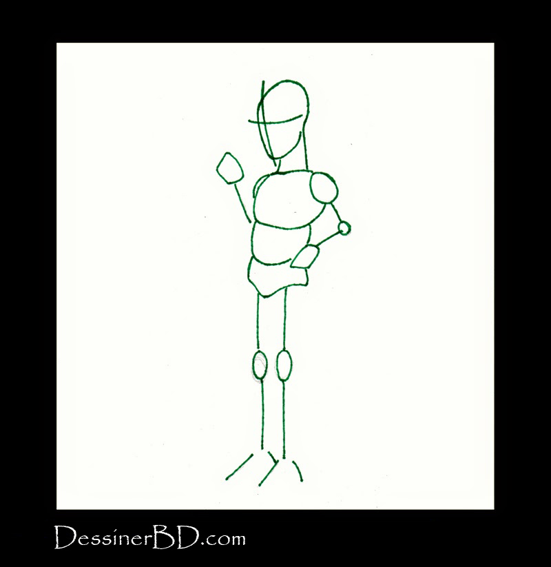 comment dessiner formes gnome