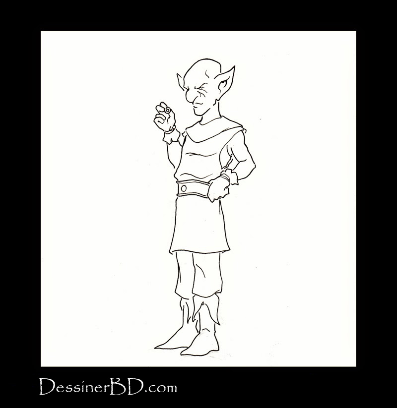 dessin final gnome fantastique