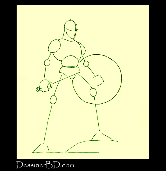 dessiner les formes guides