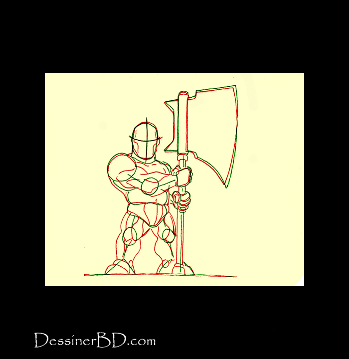 dessiner anatomie nain tueur de trolls