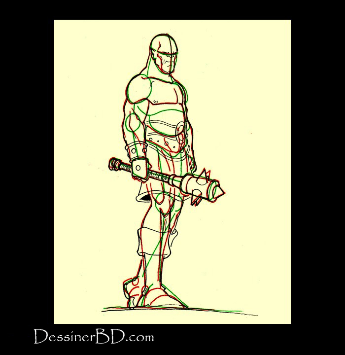 dessiner détails ogre