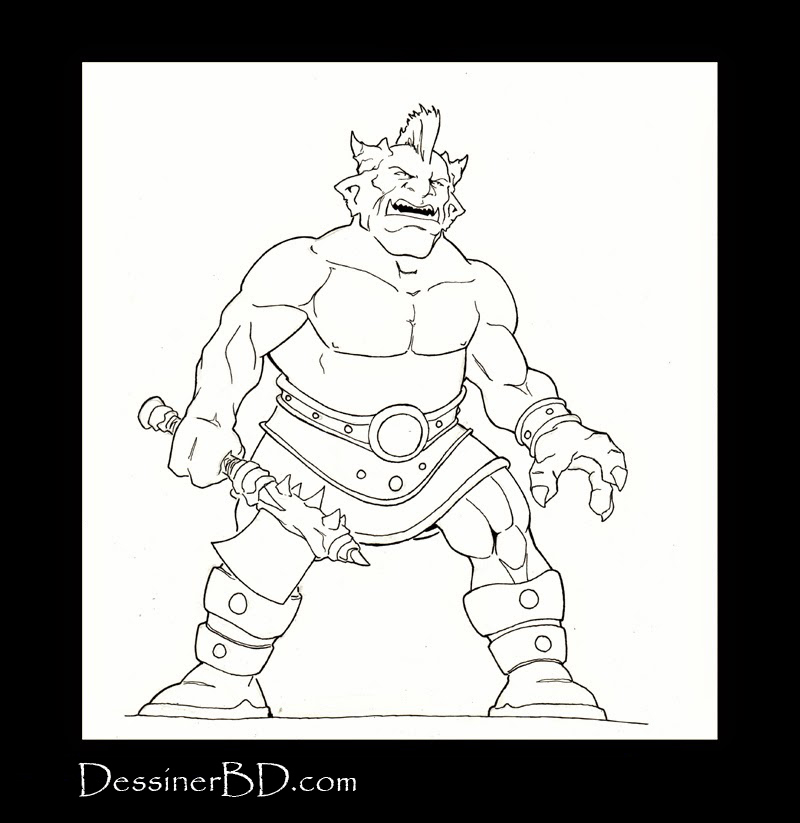 dessin final ogre cornu