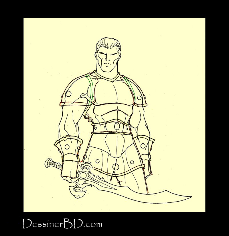 armure de cuir étape 4 détails