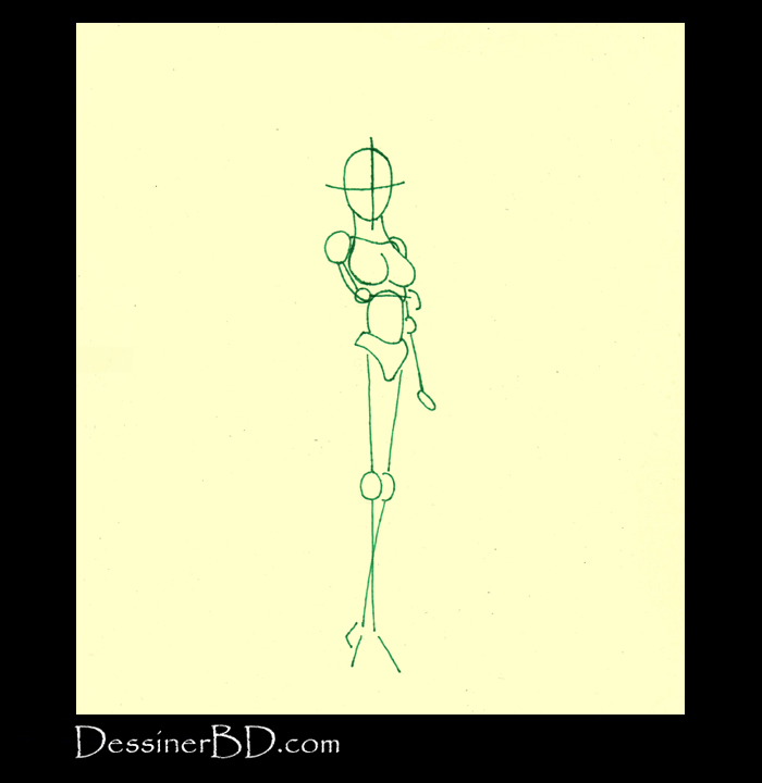 comment dessiner formes nymphe