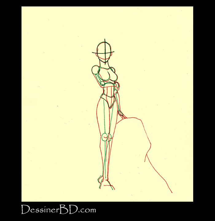comment dessiner anatomie nymphe