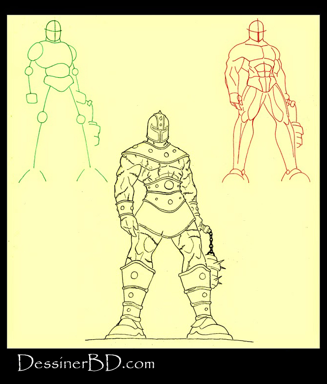 apprendre à dessiner un golem mort-vivant