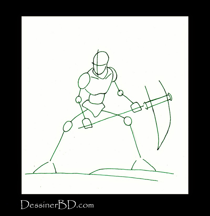 dessiner formes assassin mort-vivant