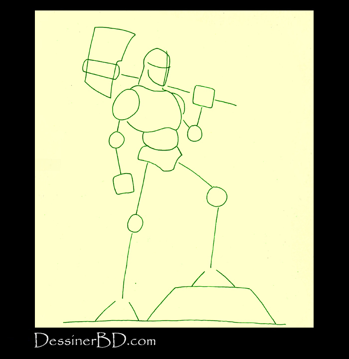 comment dessiner formes cyclope B