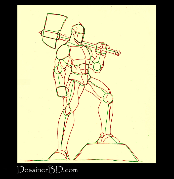 comment dessiner muscles anatomie cyclope B