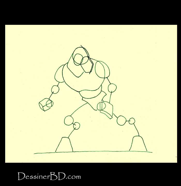 comment dessiner formes loup-garou a