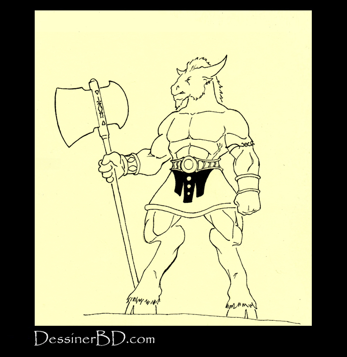 comment encrer minotaure A