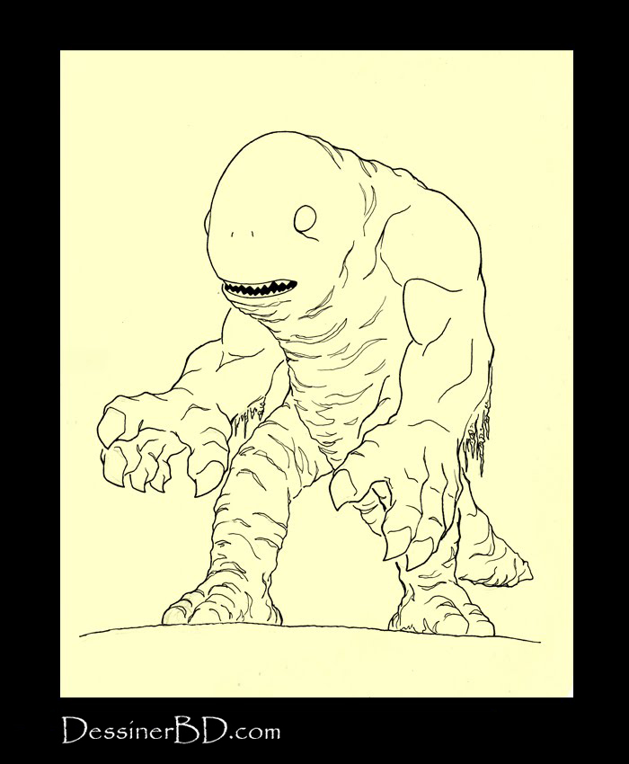 encrer monstre des marais