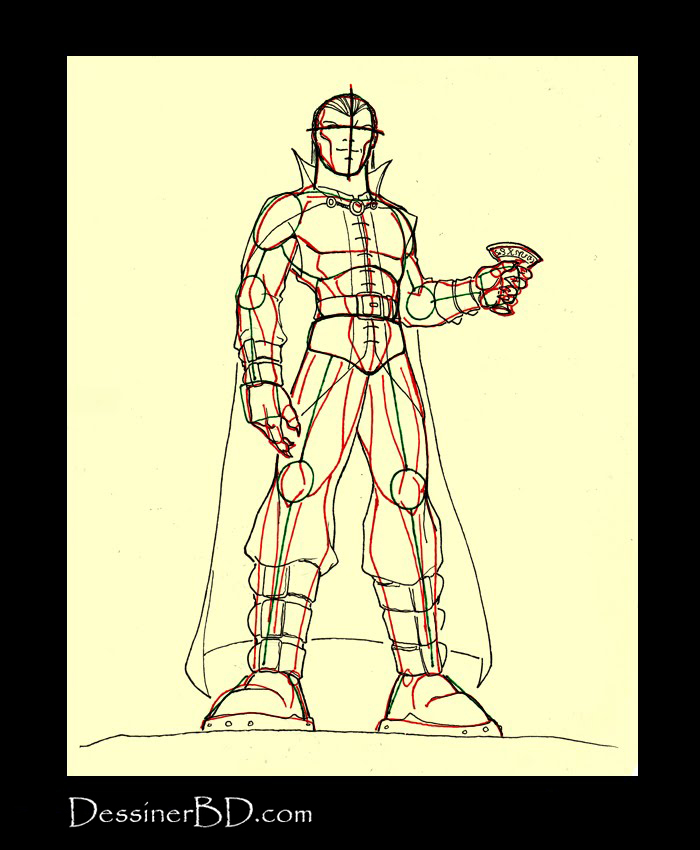 comment dessiner un vampire détails