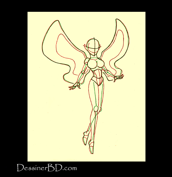 comment dessiner fée anatomie