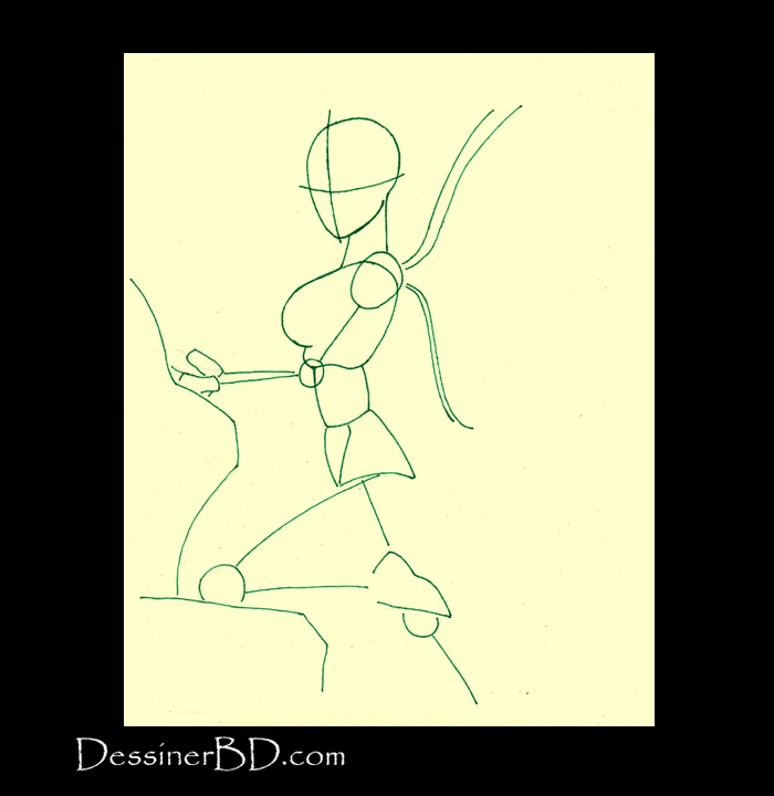 comment dessiner formes fée des vents