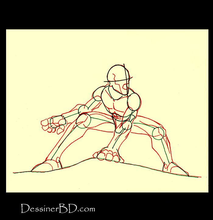 comment dessiner muscles anatomie goule b