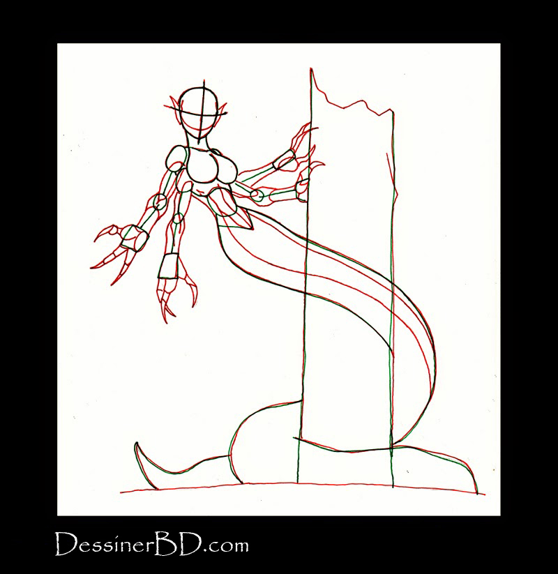 apprendre à dessiner anatomie naga